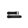 Uhrenarmband Armani Exchange AX1401 Kautschuk Schwarz 19mm