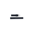 Uhrenarmband Davis BB1204B Leder Blau 14mm
