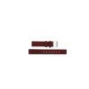 Uhrenarmband Davis BB1204R Leder Rot 14mm
