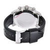 Uhrenarmband Fossil BQ1175 Leder Schwarz 24mm