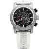 Uhrenarmband Burberry BU7707 Kunststoff Weiss 24mm