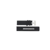 Uhrenarmband Diesel DZ4361 / Ironside Leder Schwarz 24mm