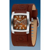 Uhrenarmband Festina F16182-5 Leder Braun 22mm