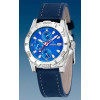 Uhrenarmband Festina F16243-D Leder Blau 21mm