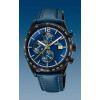 Uhrenarmband Festina F20344-2 Leder Blau 22mm