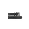 Uhrenarmband Hamilton H001.64.785.835.01 / H64785835 / H690647100 Leder Schwarz 22mm