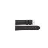 Uhrenarmband Universal I037XL Leder Dunkelbraun 24mm