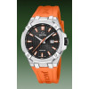 Uhrenarmband Jaguar J1010-1 Kautschuk Orange 18mm