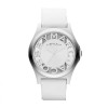 Uhrenarmband Marc by Marc Jacobs MBM1241 Leder Weiss 20mm