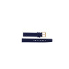 Uhrenarmband Marc by Marc Jacobs MBM1324 Leder Blau 14mm