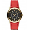 Uhrenarmband Marc by Marc Jacobs MJ1452 Leder Rot 18mm