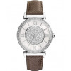 Uhrenarmband Michael Kors MK2377 Leder Grau 18mm