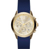 Uhrenarmband Michael Kors MK2556 Silikon Blau 20mm