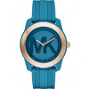 Uhrenarmband Michael Kors MK2559 Silikon Blau 22mm