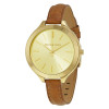 Uhrenarmband Michael Kors MK2606 Leder Braun 12mm