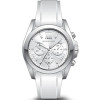 Uhrenarmband Michael Kors MK2651 Silikon Weiss 22mm