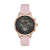 Uhrenarmband Michael Kors MKT5048 Silikon Rosa 18mm