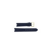 Uhrenarmband Rado 152.3694.2 / R41694205 / 01.129.3761.2.220 Leder Blau 4mm