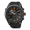 Uhrenarmband Seiko SAST025G.7X52-0AE0 Kautschuk Schwarz 24mm