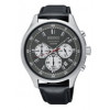 Uhrenarmband Seiko 4T53-00B0 / SKS595P1 / L01W015J0 Leder Schwarz 20mm
