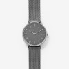 Uhrenarmband Skagen SKW2814 Milanese Grau 16mm