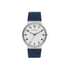 Uhrenarmband Skagen SKW6098 Leder/Textil Blau 23mm