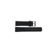 Uhrenarmband Skagen SKW6499 Leder Schwarz 22mm