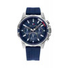 Uhrenarmband Tommy Hilfiger TH-95-1-14-2928 / TH679302569 Kautschuk Blau 21mm