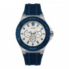 Uhrenarmband Guess W0674G4 / W0674G2 Kautschuk Blau 19mm