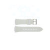 Uhrenarmband Guess W0947L2 / Starlight Silikon Weiss 20mm