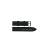 Uhrenarmband Guess W1055G1 / Atlas Silikon Schwarz 22mm