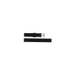 Uhrenarmband Universal XD22 Silikon Schwarz 14mm