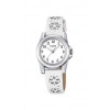 Uhrenarmband Calypso K5712/1 Leder Weiss 14mm