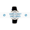 Uhrenarmband Dolce & Gabbana DW0034 Leder Schwarz 22mm