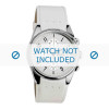 Uhrenarmband Dolce & Gabbana 3719770084 Leder Weiss 20mm