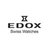 Uhrenarmband Edox 696842 Kautschuk Schwarz 23mm