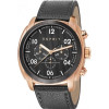 Uhrenarmband Esprit ES107551004 Leder Schwarz 24mm