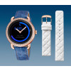 Uhrenarmband Smartwatch Festina F50002/1 / BC10977 Leder Weiss 18mm