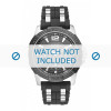 Uhrenarmband Guess W0366G1 Kautschuk Schwarz 24mm