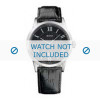 Uhrenarmband Hugo Boss 1512439 / 1512429 / HB-85-1-14-2186 / 659302186 Leder Schwarz 22mm