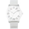Uhrenarmband Marc by Marc Jacobs MBM1149 Leder Weiss 20mm