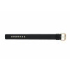 Uhrenarmband Marc by Marc Jacobs MBM1154 / MBM1287 Leder Schwarz 20mm