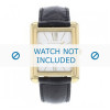Uhrenarmband Michael Kors MK2240 Leder Schwarz 24mm