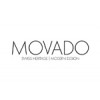 Uhrenarmband Movado 87-40-882N Leder Schwarz 16mm