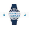 Uhrenarmband Nautica A15103G / NAPSDG004 Silikon Blau 22mm