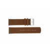 Uhrenarmband Skagen SKW6160 Leder Braun 24mm