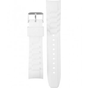 Uhrenarmband Ice Watch SI.WE.U.S.09 / 005071 Kautschuk Weiss 20mm