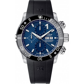 Uhrenarmband 01122 Silikon Schwarz