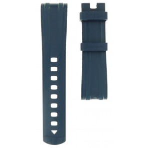 Uhrenarmband Omega 21022422003002 Kautschuk Blau 20mm