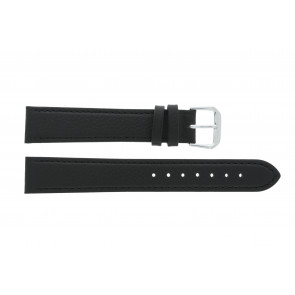 Uhrenarmband Universal 054R.01 Leder Schwarz 14mm